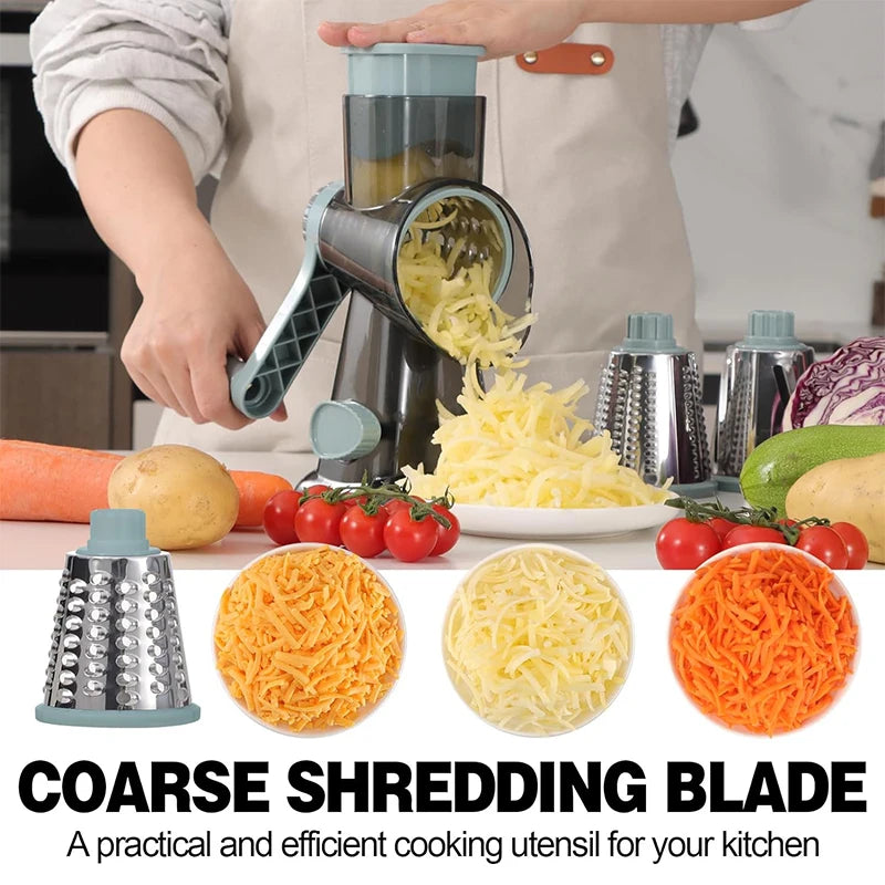 Rotary Grater Slicer Grinder Shredder