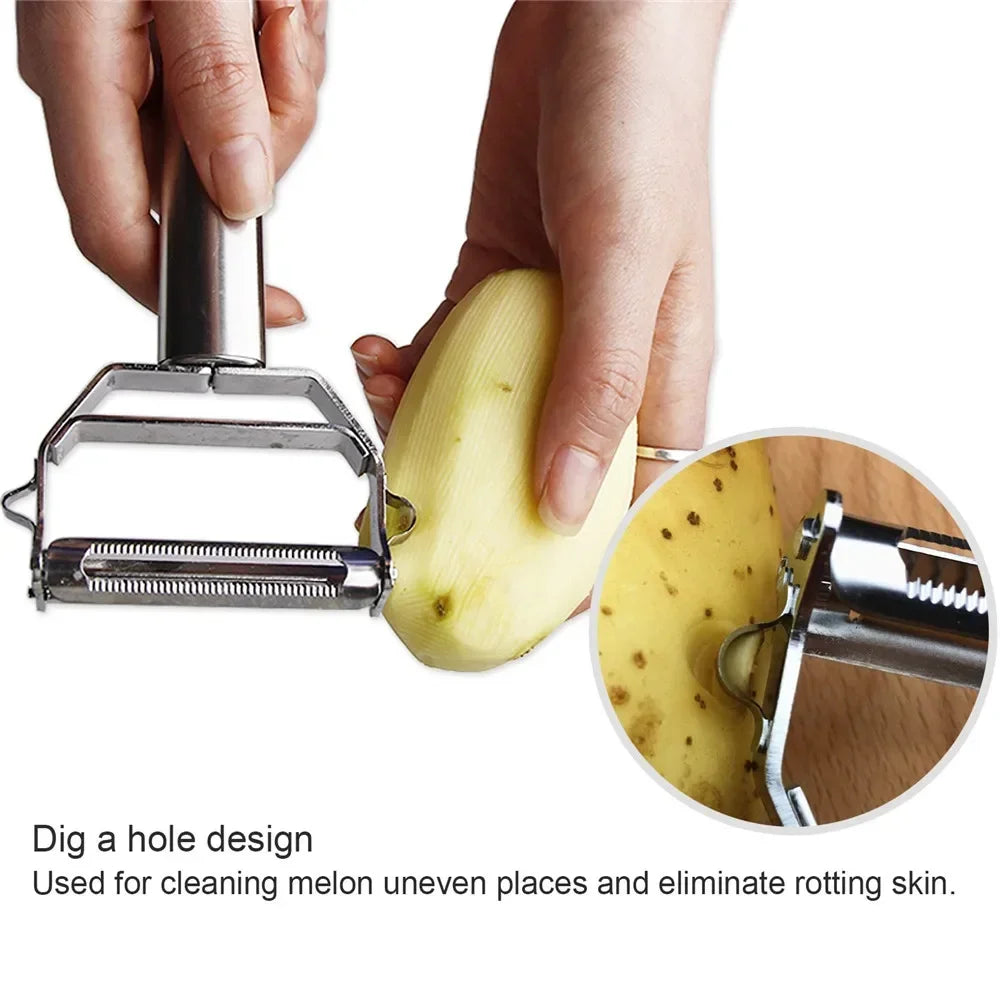 Stainless Steel Multifunction Peeler