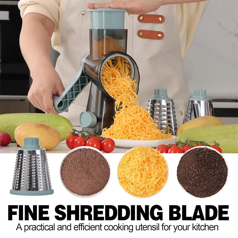 Rotary Grater Slicer Grinder Shredder